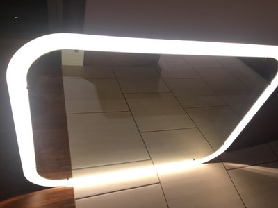 Ikea STORJORM Lustro z oświetleniem OKAZJA !!! - 6643287779 - oficjalne  archiwum Allegro