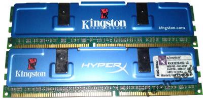 Pamięć RAM 1GB DDR1 400MHz KINGSTON KHX3200AK2/1G
