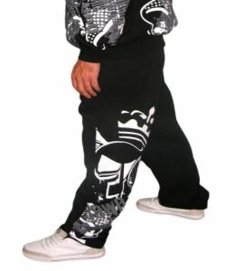 BASSWOOD BAGGY BLACK dresy skate hip-hop rap XL - 2937324294 - oficjalne  archiwum Allegro