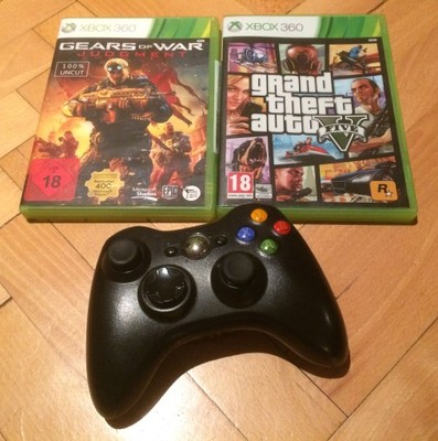 Pad ORG bezprzewodowy Xbox + GTA V + Gears of War