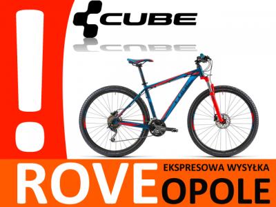 Rower Cube Analog 29 niebiesko-czerw 2014 rama 23