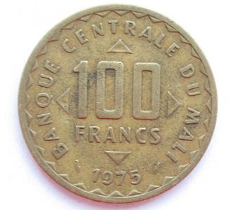 Francja, 100 franków, 1975
