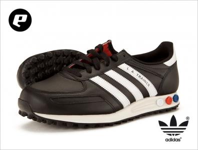 Buty Adidas LA Trainer 816 (47 1/3) czarne - 3336820753 - oficjalne  archiwum Allegro
