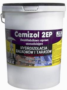 iZOLEX CEMIZOL 2EP hydroizolacja balkonów tarasów