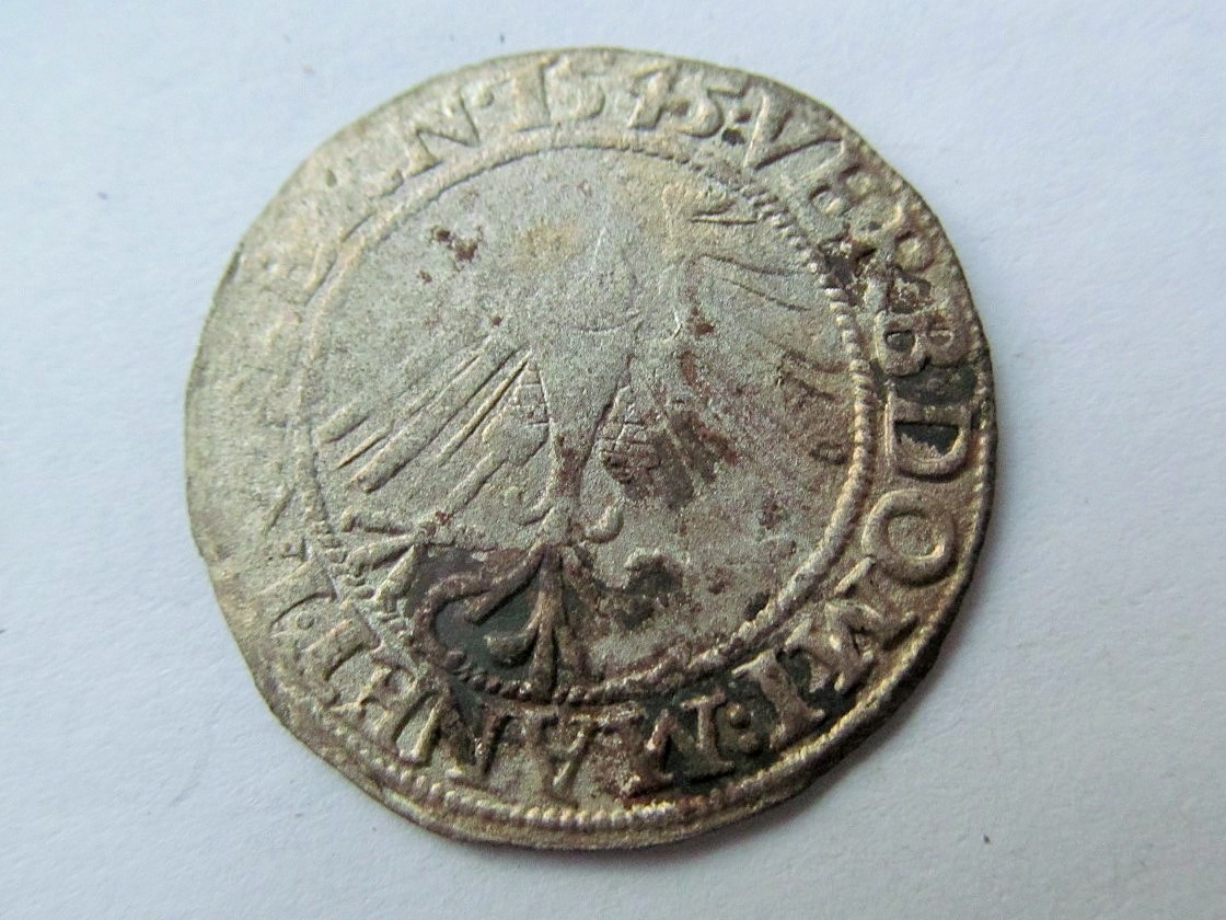 1 grosz, Śląsk, Fryderyk II brzeski 1545.