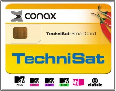 Karta SmartCard Technisat MTV Unlimited Conax