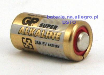 bateria 26A 26 A A26 - 6V - baterie GP - 2405285153 - oficjalne archiwum  Allegro