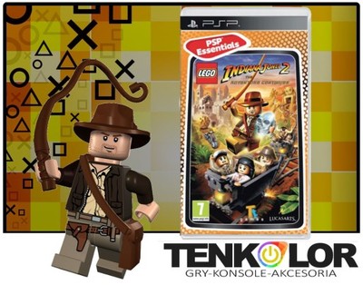 LEGO INDIANA JONES 2 + DODATKI Z 1 CZĘŚCI PSP NOWA