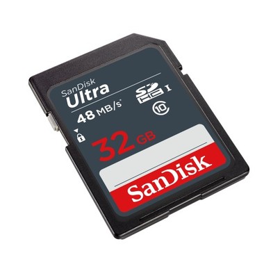 SANDISK ULTRA SDHC 32GB 48MB/S UHS-I CLASS 10
