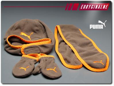 Komplet czapka +rękawiczki +szalik Puma 842261 r.M