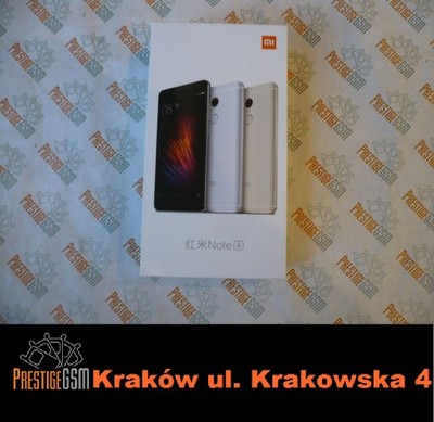 Xiaomi REDMI NOTE 4 Pro 3GB/32GB Black Gray KRAKÓW