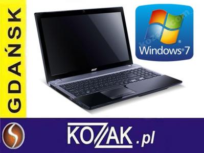 NOWY ACER 15,6 CORE i5 4GB 500GB GT630 Win7 24h FV
