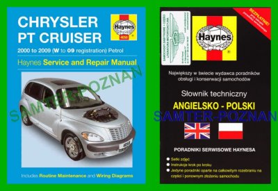 Chrysler PT Cruiser 2000-2009 instrukcja napraw