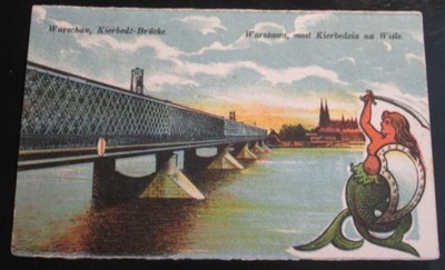 XI16 Warszawa. Most Kierbedzia.