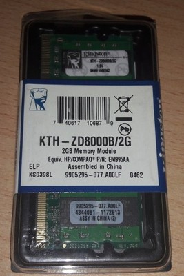 4Kingston DDR2 667 (PC2 5300) KTH-ZD8000B/2G