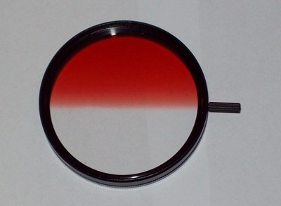 Filtr Hama połówkowy czerwony 52mm