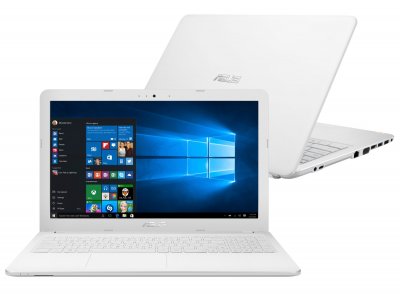 Biały laptop ASUS R540LA Intel i3 4GB 120SSD WIN10 - 6543311198 - oficjalne  archiwum Allegro