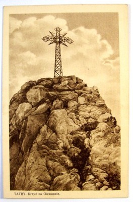 TATRY Krzyż na Giewoncie 1931