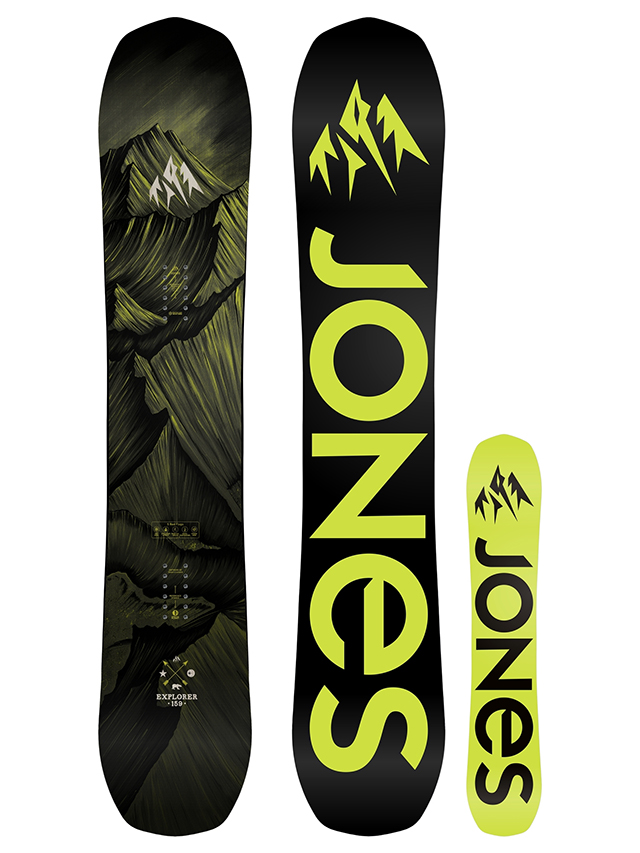 Męska deska snowboardowa JONES Explorer 164 Wide
