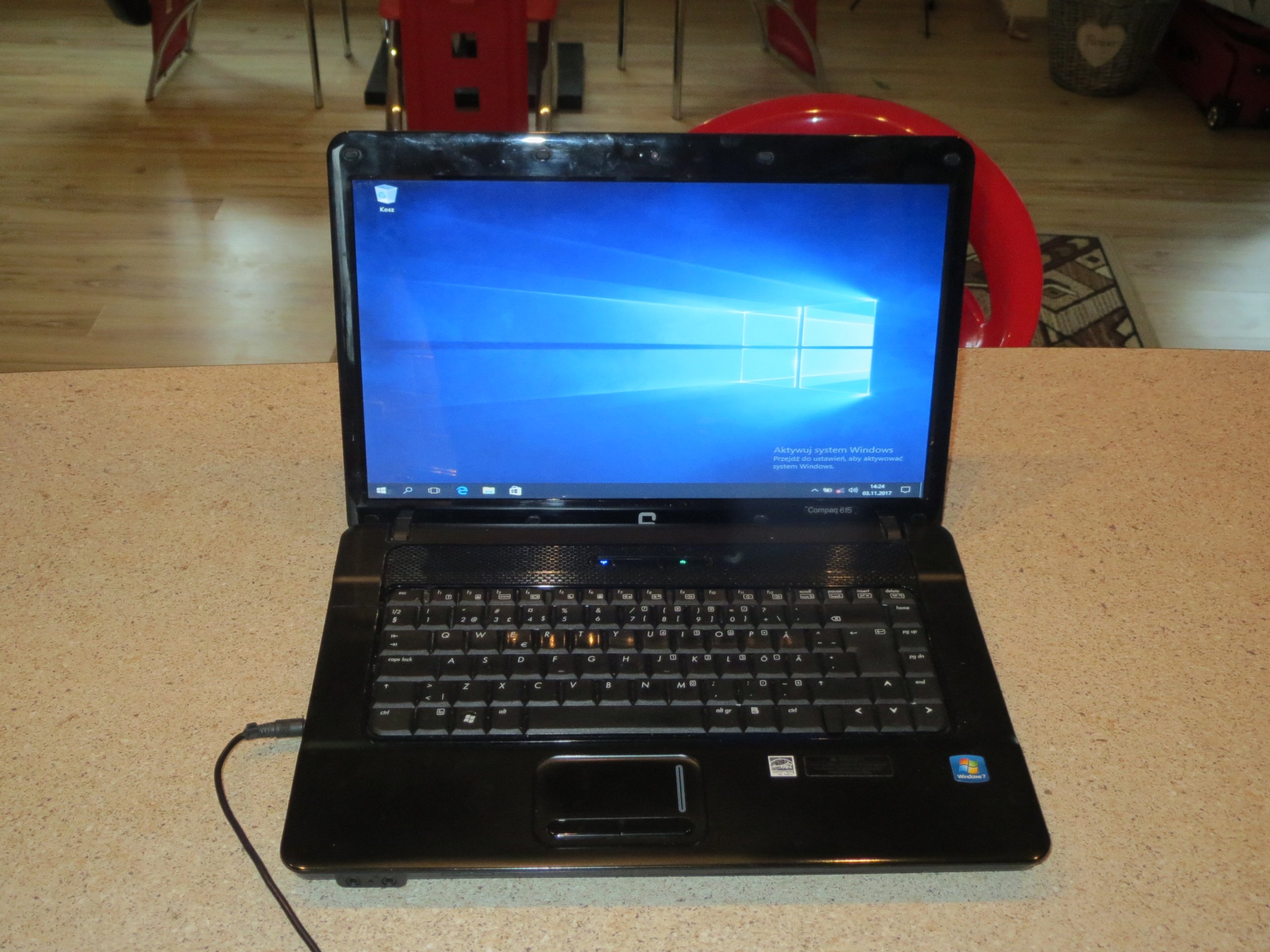 Laptop HP Compaq 615 +zasilacz OKAZJA - 7038682215 - oficjalne archiwum  Allegro