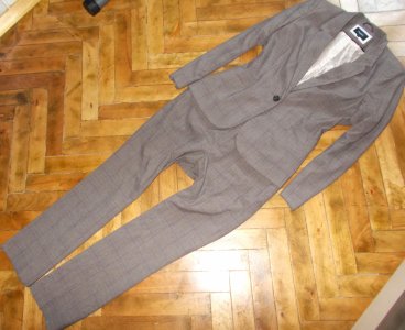44-46 NEXT klasyczny garnitur-kostium damski lycra
