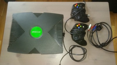 Xbox classic - 2x pad, component, XBMC, 80GB