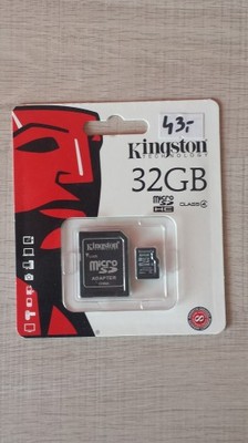 Karta pamięci Kingston 32GB microSDHC + adapter