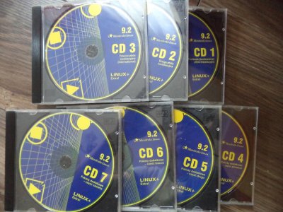 LINUX+ Extra - zestaw 7 cd instalacyjnych TANIO!