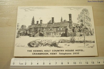 THE KENNEL HOLT COUNTRY HOUSE HOTEL. CRANBROOK