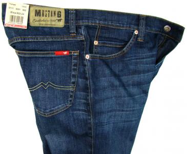 MUSTANG TRAMPER SLIM JEANSY spodnie W32 L34   -55%