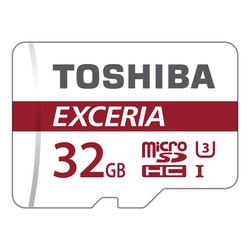TOSHIBA 32 GB micro SD HC Class 10 UHS1 3 90MBs +a