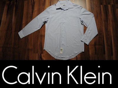 Koszula CALVIN KLEIN Slim Fit kratka krata NOWA M