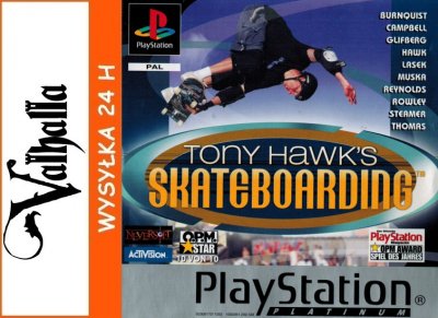 Tony Hawk's Skateboarding  PS1 PSX PS2  Pro Skater