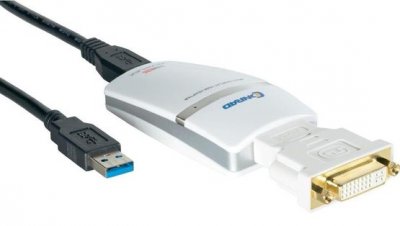 Zewnętrzna Kara Graficzna Conrad USB 3.0 DVI/HDMI