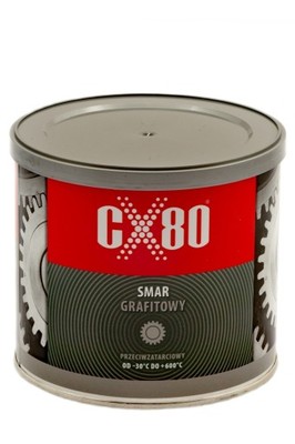 CX-80 Smar Grafitowy 500g Zawiera 15% GRAFITU Jako