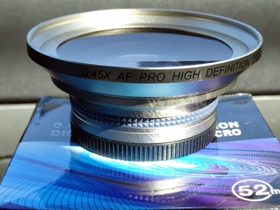 Konwerter Szeroki kąt  45X HD 52mm  fish eye makro