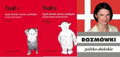 Troll 1 + 2 Język duński + Rozmówki polsko-duńskie