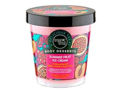 Organic Shop Summer Fruit Ice Cream peeling
