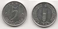 FRANCJA   5 centimes 1962