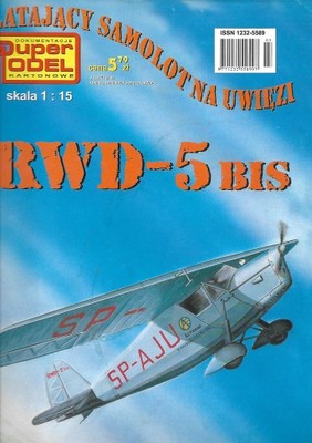 Super Model Samolot RWD - 5 BIS skala 1-33