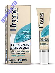 Lirene krem Folacyna pro Telomer pod oczy 30+