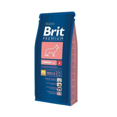 BRIT Premium Junior L 15kg + 5x GRATIS