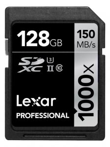 NOWA KARTA LEXAR  Professional 128GB 1000x 150MB/s