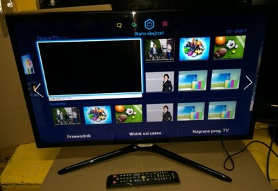 Tv LED Samsung UE32F5500AW RYSY - 6580046262 - oficjalne archiwum Allegro