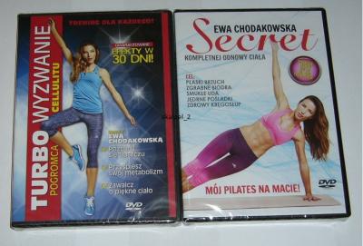 EWA CHODAKOWSKA TURBO WYZWANIE + SECRET [ 2 DVD ]
