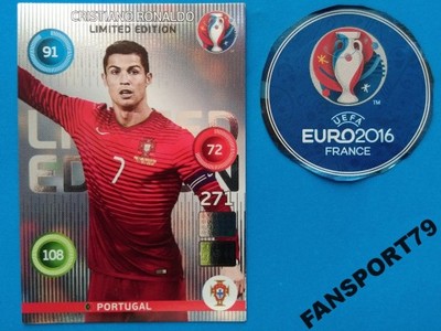Karta Euro 2016 Limited Cristiano Ronaldo Classic 6628353264 Oficjalne Archiwum Allegro