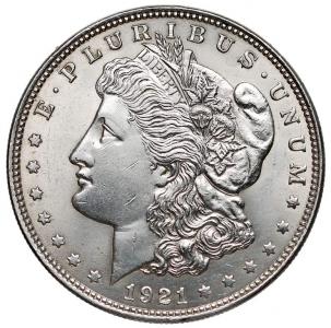 1158. USA 1 dolar 1921, st.~2+