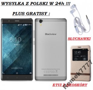 BLACKVIEW A8 5''HD + ETUI 8MPx WYS Z POLSK FVAT23%
