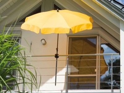 Uchwyt na parasol mocowanie parasola na balkonie ! - 6774541779 - oficjalne  archiwum Allegro