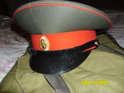 Czapka galowa oficerska Rosyjska roz. 57 - 5904973739 - oficjalne archiwum  Allegro